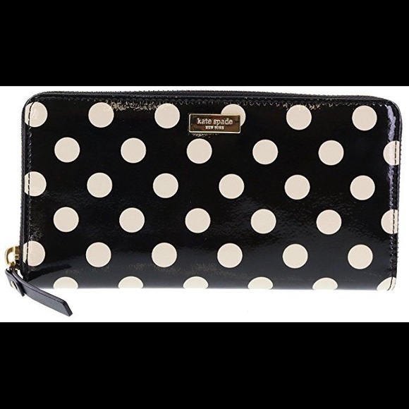kate spade Handbags - Kate Spade ♠️ Carlisle Street Neda polkadot wallet